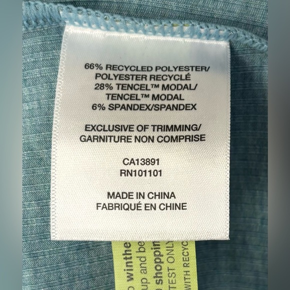 NEW Well + Calm Rib Jogger Heather Sky XL Activewear Pants 0603 - Picture 6 of 8